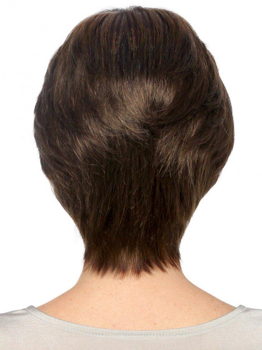 Estetica Design Sabrina Wig Remy Human Hair Lace Front Monofilament Short Shag Tapered Bangs by Estetica Wigs,R8