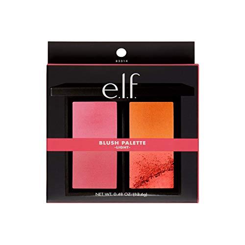 e.l.f. e.l.f. Powder Blush Palette, 4 Tonal Shades, Light, 0.56 oz.