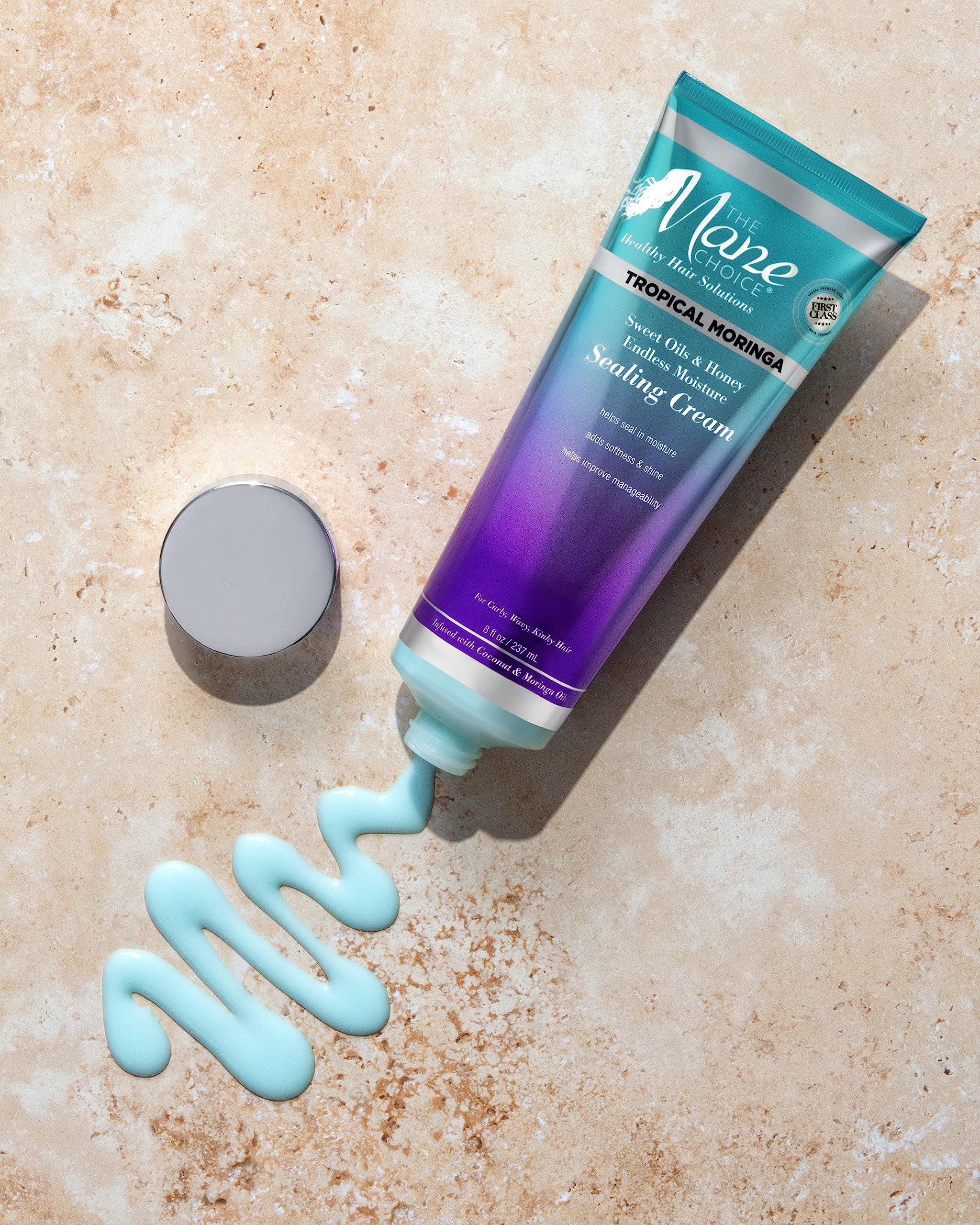 The Mane Choice THE MANE CHOICE - Tropical Moringa Sweet Oil & Honey Endless Moisture Sealing Cream, 8 Ounce