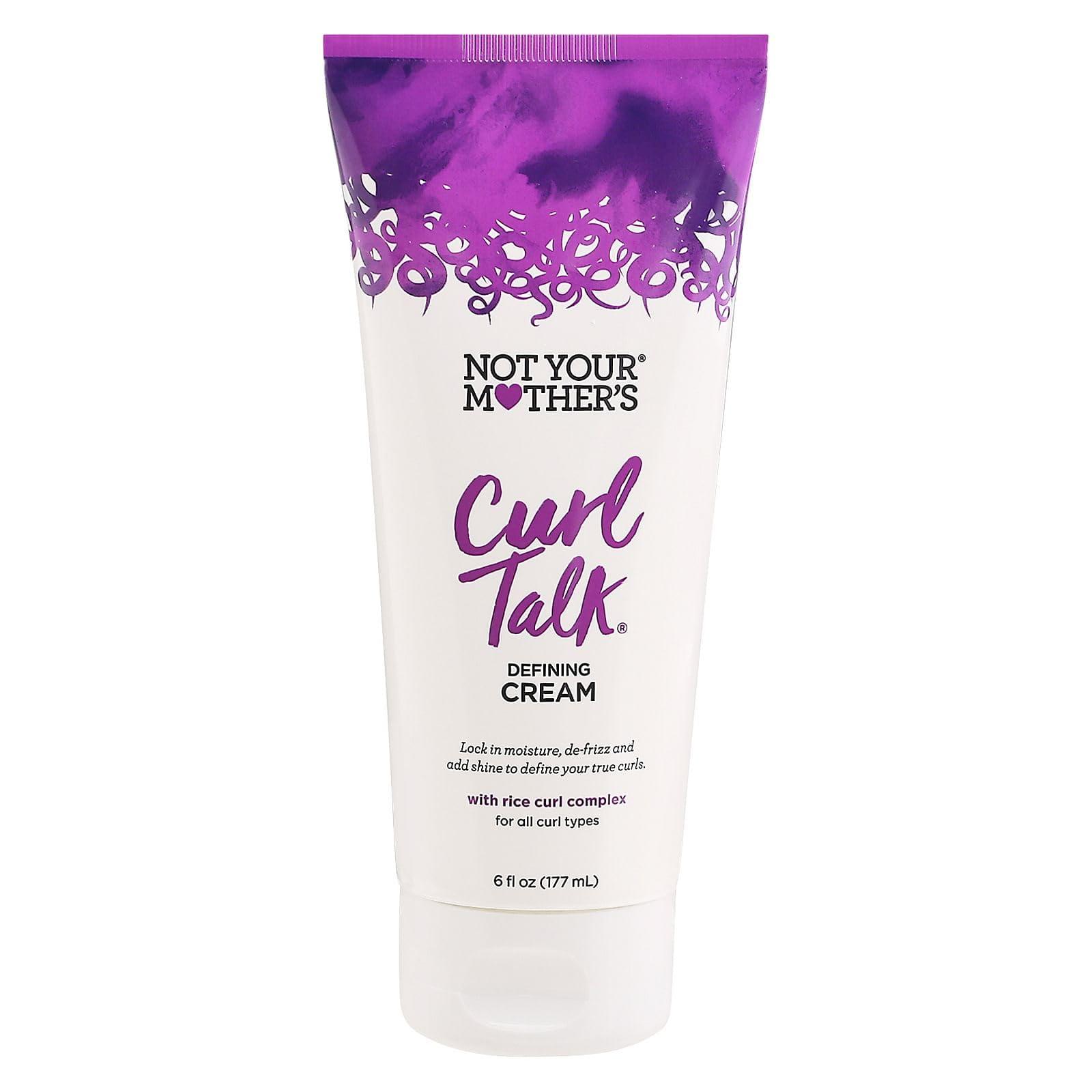 Not Your Mother's Not Your Mothers Curl Talk Defining Cream 6 Ounce (177ml) (2 Pack)
