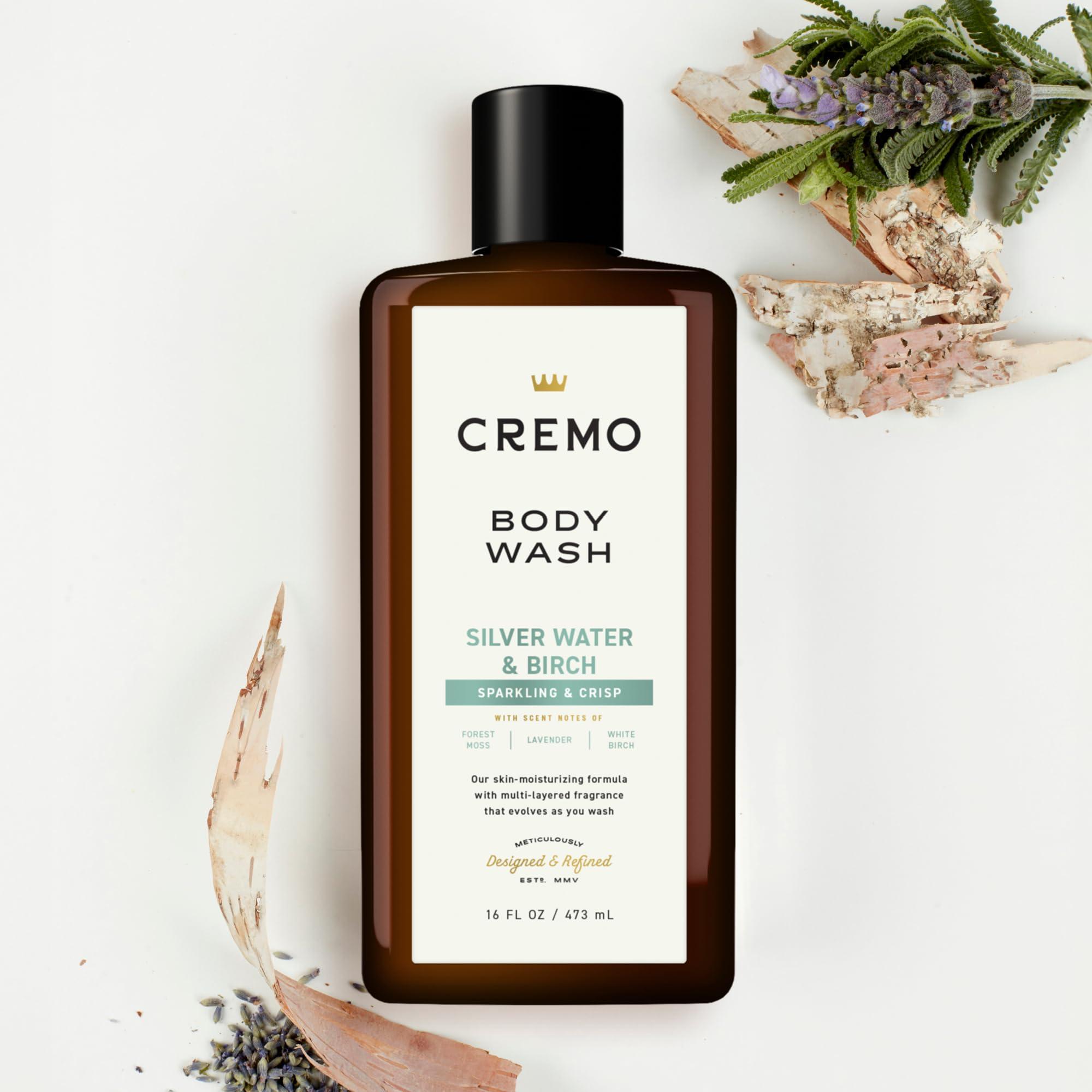 Harry's Cremo Body Wash Men, A Revitalizing Combination of Glacier-Fed Streams and White Birch, 16 Fl Oz