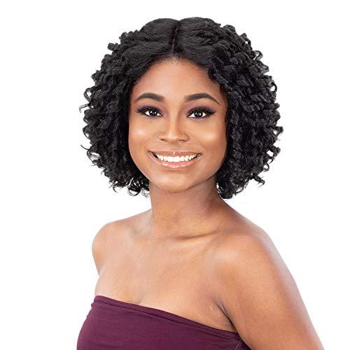 FREE TRESS FreeTress Equal Synthetic Natural Me Lace & Lace Front Wig NATURAL FLEXI SET (1B)