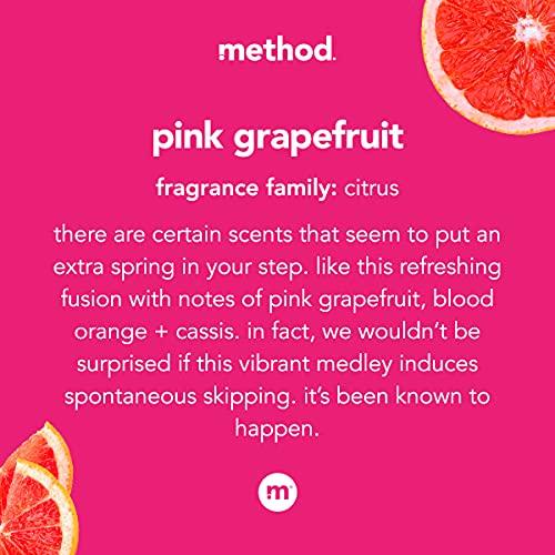 Method Method Foaming Hand Soap, Refill, Pink Grapefruit, Recyclable Bottle, Biodegradable Formula, 28 oz, (Pack of 1)