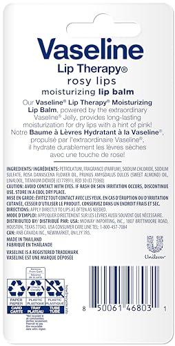 Vaseline Vaseline Lip Therapy Rosy Lips Moisturizing Lip Balm - Twin Pack (2-Pack)