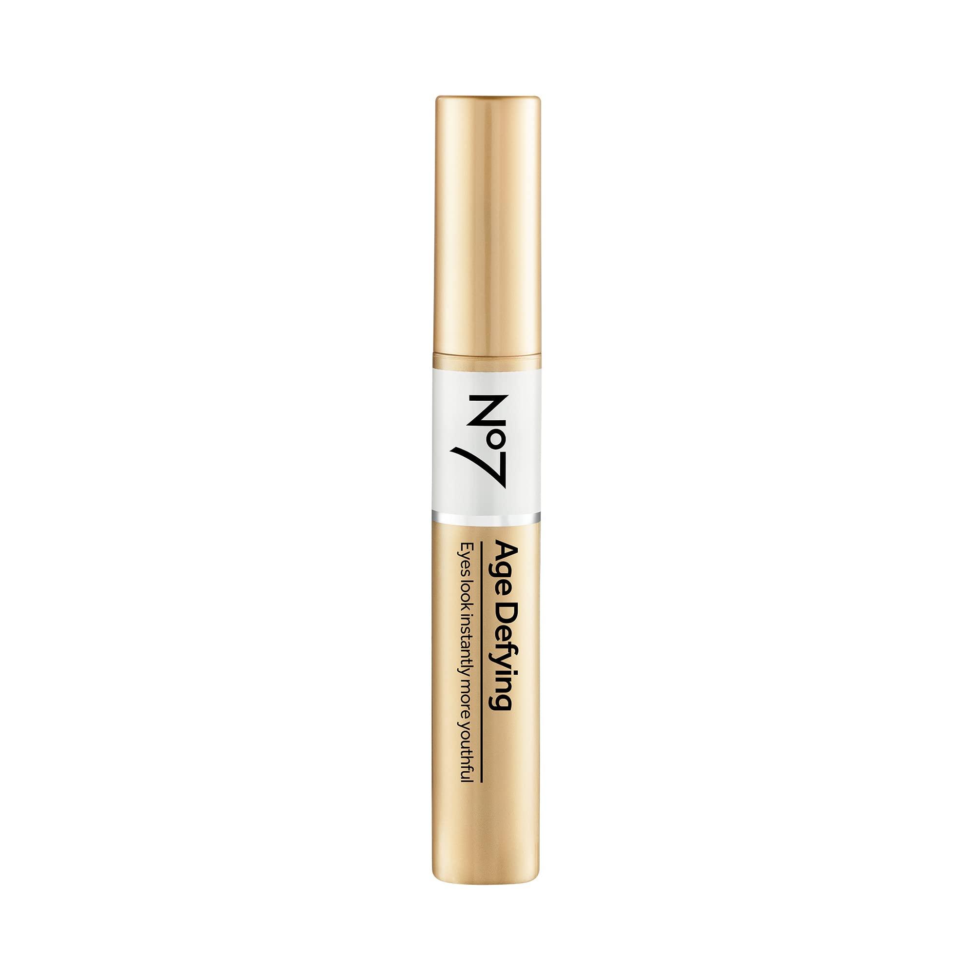 No7 No7 Age Defying Eye Mascara - All-in-One Eyelash Mascara for Enhanced Length, Curling & Volumizing Eyelashes - Smudge & Clump Free Eye Makeup for Women (7ml)