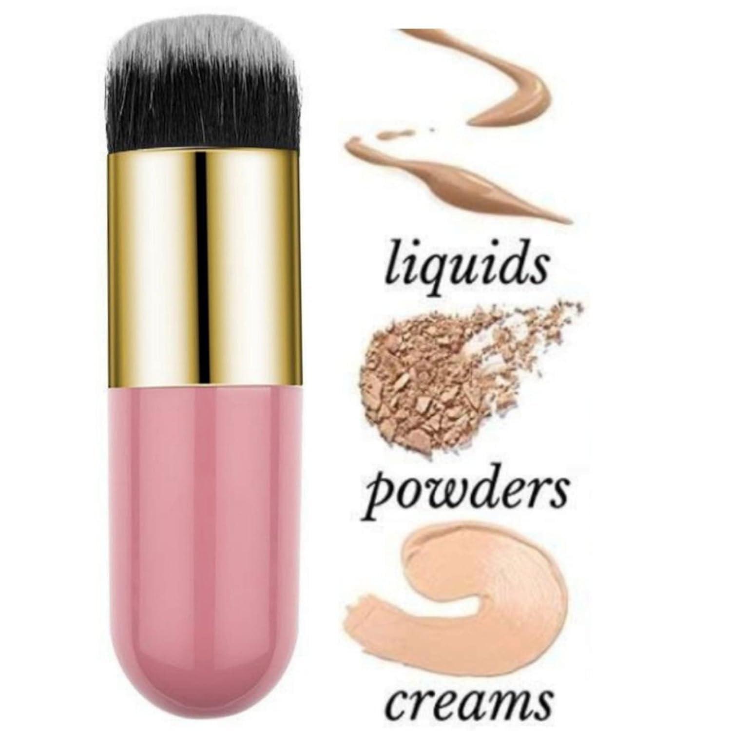 BF Generic BF Long Lasting Banana Makeup Setting Loose Face & Body Powder Compact With Brush High Coverage For Glowing For Girls & Women Natural Finish Pack Of 2, Beige