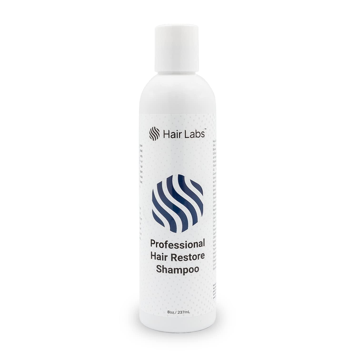 Hair Labs Hair Labs Professional Strength Hair Restore Shampoo, 8 Fl Oz | Extra Potent Hair Loss Shampoo for Women & Men Nourishes Scalp and Stimulates Growth | Champu para la Caida del Cabello y Crecimiento