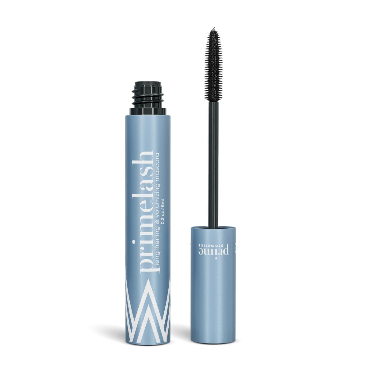PRIME PROMETICS Prime Prometics PrimeLash Mascara for Older Women Volumizing, Incredible Length in 2 Coats Long-Stay, Zero Clumps, Hypoallergenic (Black)