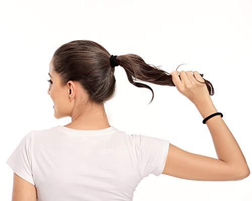 AwEx AwEx Extra Large,7 inches (180 mm),Seamless Hair Bands,30 PCS, No Break,Long Hair Ties,XL Hair Elastics,X-Large Ponytail Holder