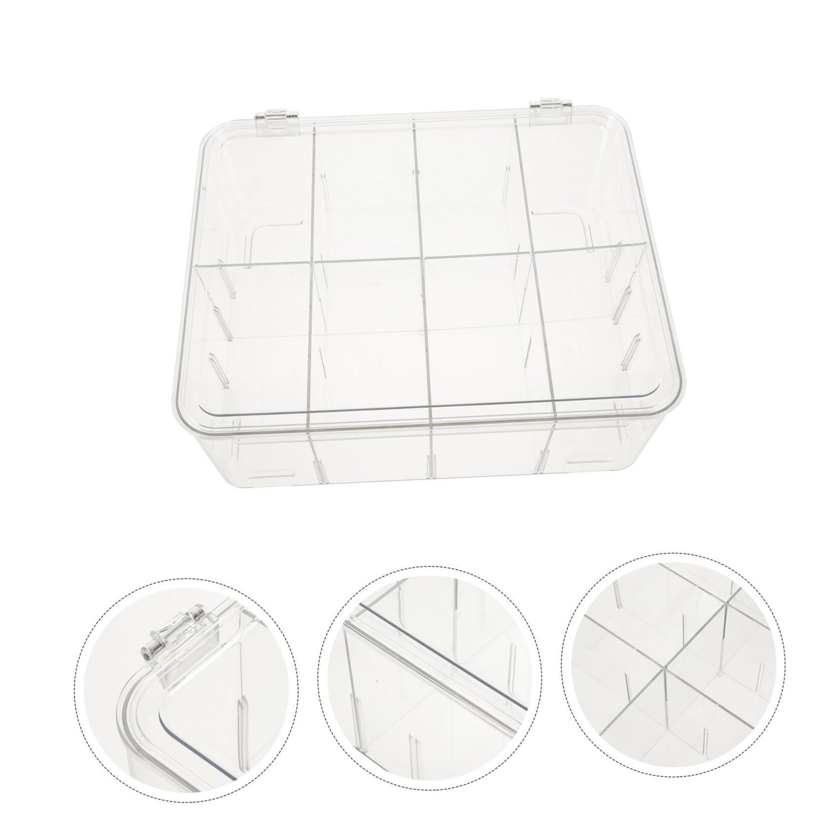 DOITOOL DOITOOL Clear Makeup Organizer Essence Make up Kits Beginner Face Mascara Stain Skincare Organizer Sundries Organizer for Storage Cosmetics Storage Cosmetic Organizer Transparent Plastic