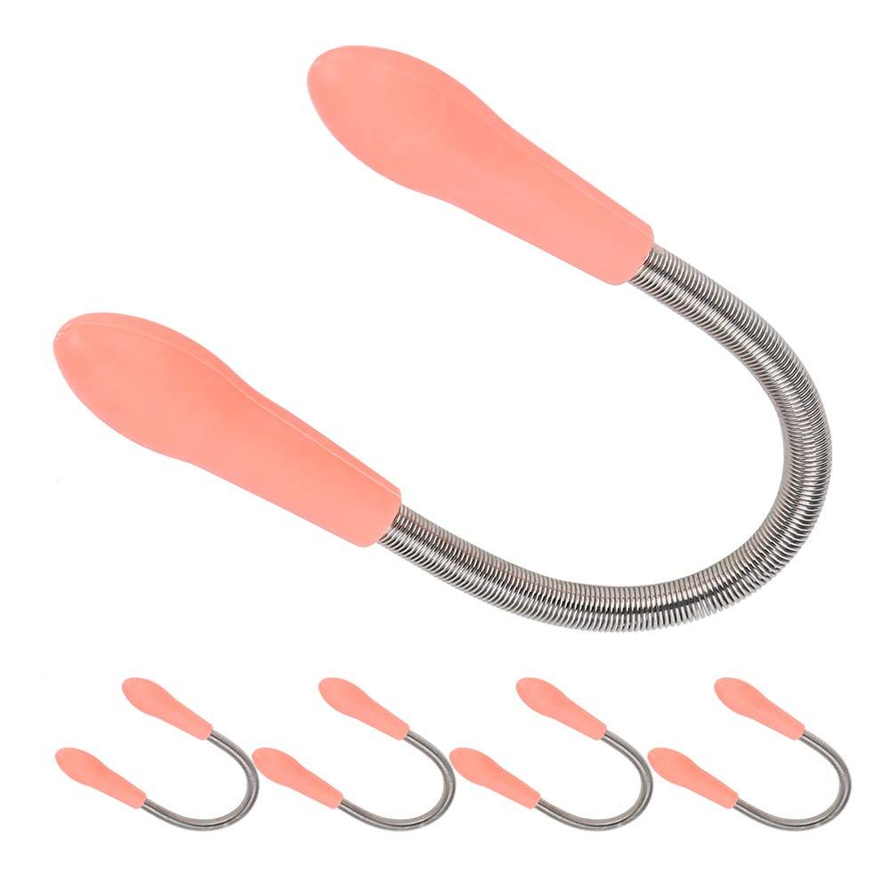 Generic Generic Facial Hair Remover Spring, Threading Epilator 5pcs Kit with PP Stainless Steel Material for Facial Cheek Chin Hair Removal