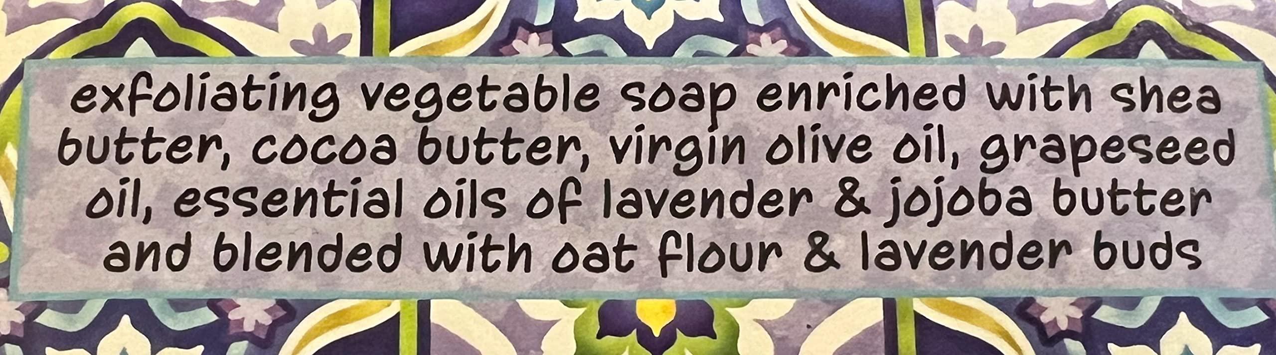 Greenwich Bay Trading Company Greenwich Bay Trading Co., Lavender and Jojoba Shea Butter Soap, Set of 3 Bars, 6.4 Ounces Each