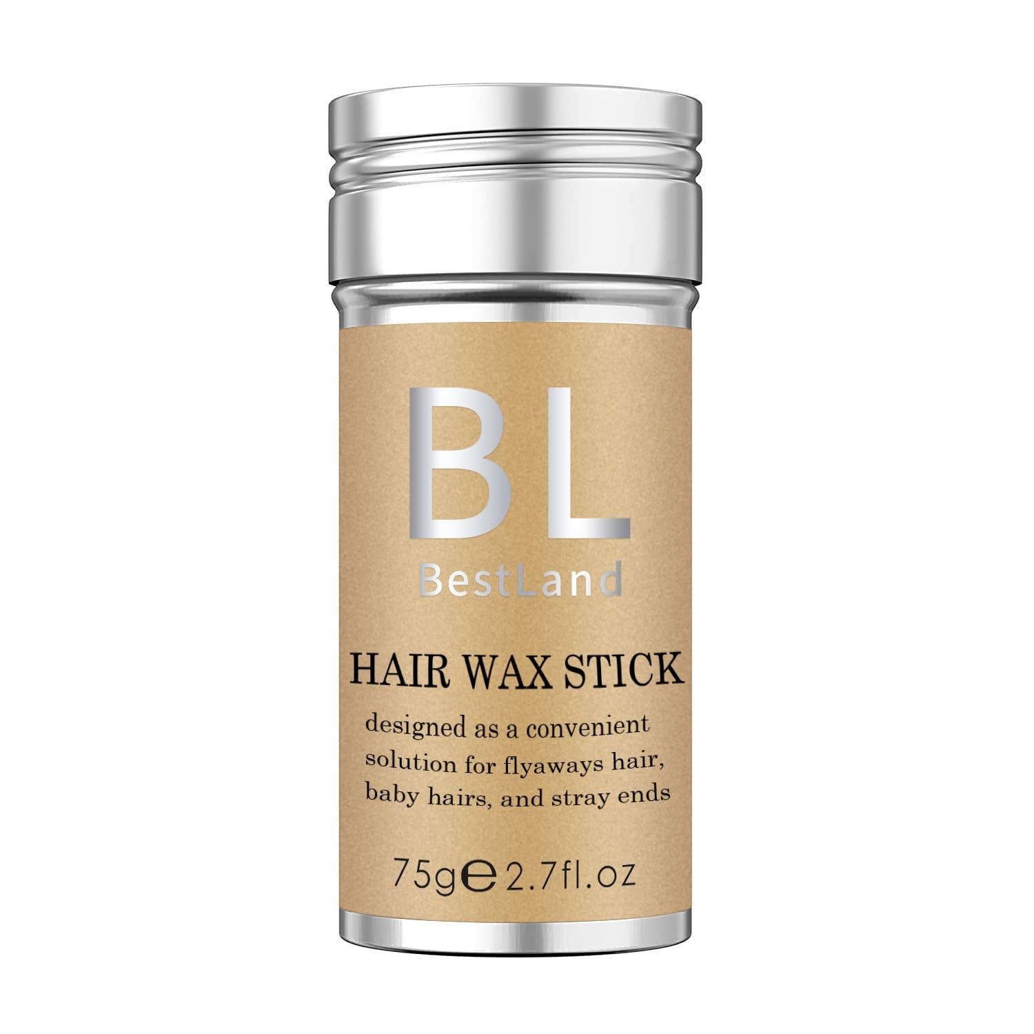 BestLand BestLand Hair Wax Stick, Styling Stick for Edge Control, Hair Finishing, and Frizz/Baby Hair Taming - Slick Back Stick for Kids Women and Men, Tamer for Flyaways, Hair Bun Maker and Accessories