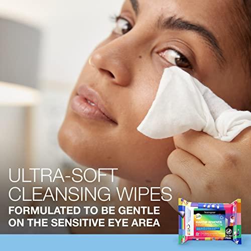 Neutrogena Care with Pride Neutrogena Makeup Remover Cleansing Towelettes, 25 Count, Twin Pack