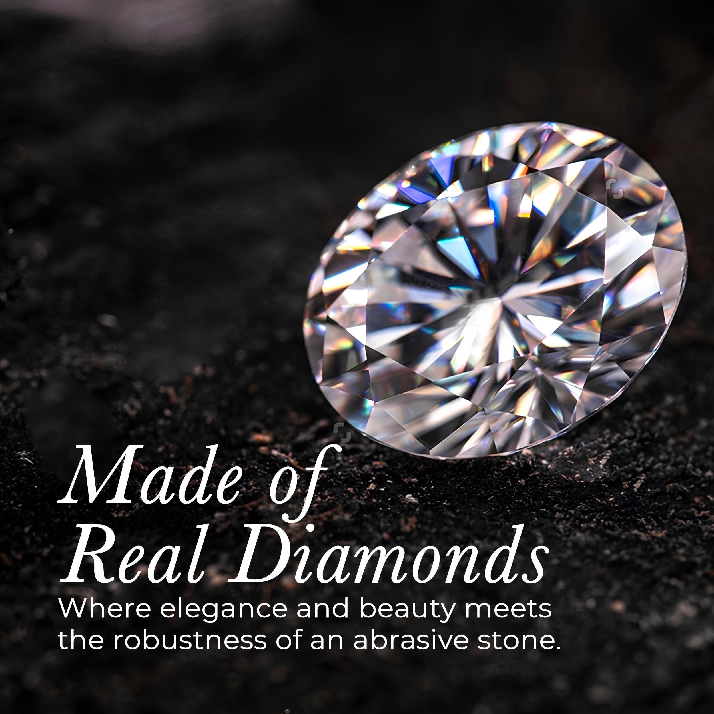 Diamancel Diamancel Luxury Diamond Toenail File – #3 Coarse Grit – For Toe Nails or Thick Fingernails