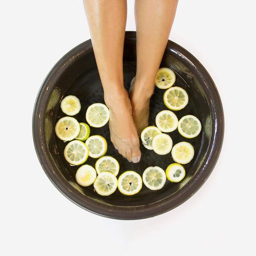 Noel Asmar Noel Asmar Signature Pedicure Bowl - Eco friendly and Recyclable, Made from Resin - BPA and Toxin Free (Espresso)