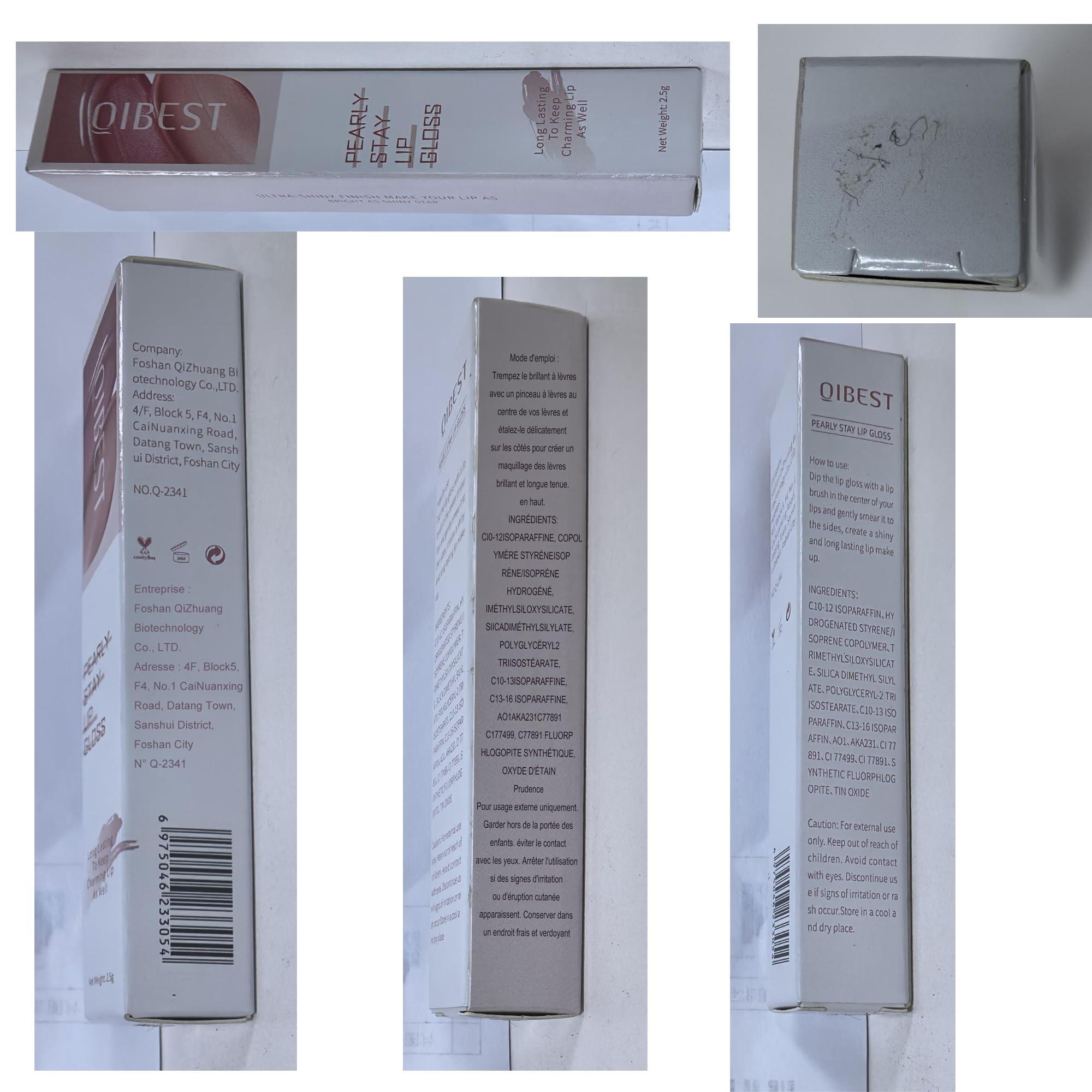 Easilydays Easilydays Black Glitter Lip Gloss, Diamond Shimmer Lipstick, Metallic Matte Lipstick High Pigment Waterproof Long Lasting Lipsticks, Sparkling Glossy Liquid Lipstick Lip Gloss for Women (#10 Black)