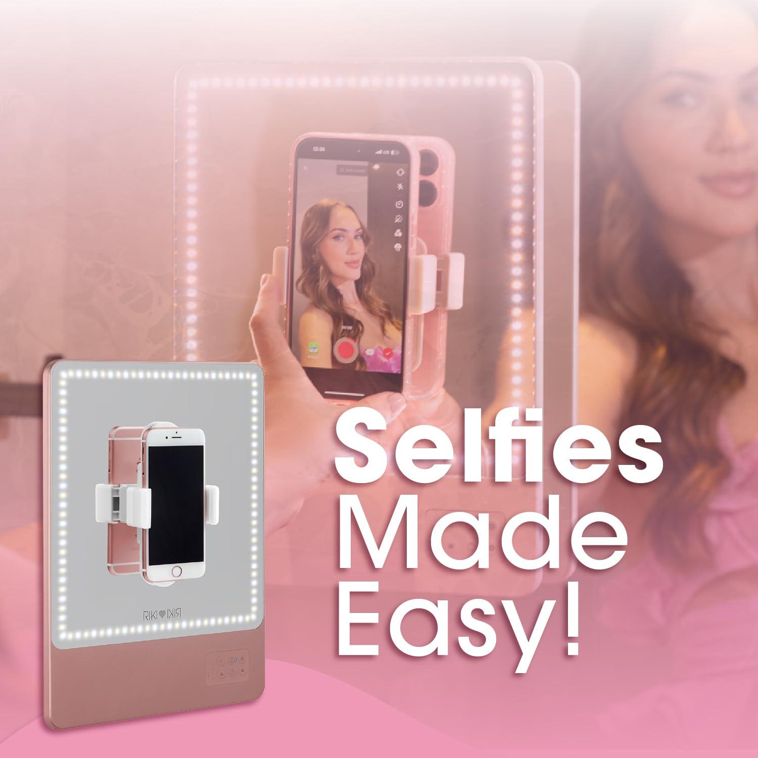 RIKI LOVES RIKI RIKI Skinny DUO (Rose Gold, 10x Magnification)