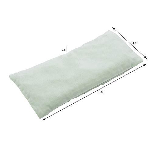 DreamTime DreamTime Lemongrass Eye Pillow Natural Herbal Mask for Relaxation Create A Spa Experience at Home, Green, 1 Count