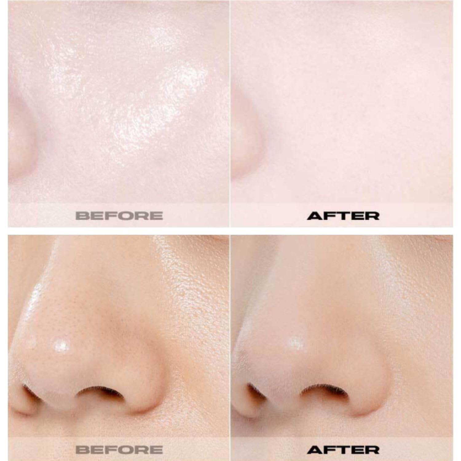 ABOUT TONE [ABOUT TONE] Blur Powder Pact (04 TAN) + Sebum Cut Powder Pact BUNDLE SET/Pressed Powder Pact with Mirror and Puff, Face Makeup Setting Powder, Finishing Powder with Sebum Control, Vegan