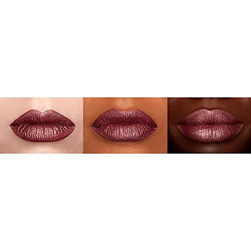 NYX PROFESSIONAL MAKEUP NYX PROFESSIONAL MAKEUP Liquid Suede Metallic Matte Lipstick - Modern Maven (Deep Wine With Blue Brown Pearl)