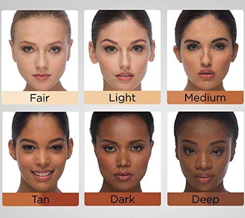 EVE PEARL EVE PEARL HD Dual Foundation Full Coverage Foundation Set Long Lasting Everyday Non Greasy Lightweight Texture Makeup Set 3,6,12 Value Packs (Pack of 6, Tan)