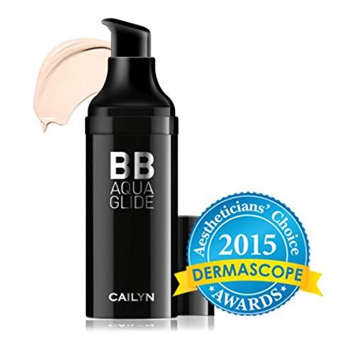 CAILYN CAILYN Bundle 3 Items: Double Dare Snail Mask+BB Aqua Glide Cream +Matching Mineral Powder Makeup Foundation (01-porcelain bb cream)