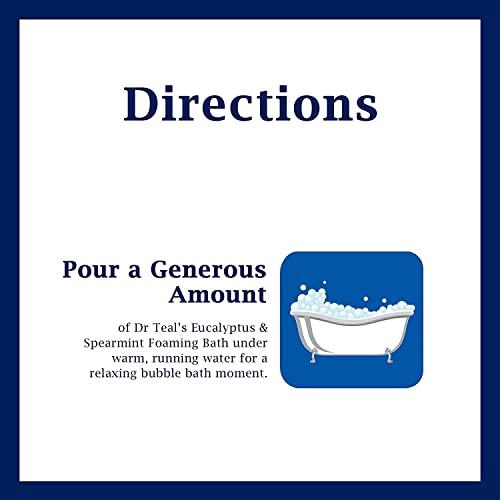 Dr Teal's Dr Teal's Body Wash, Relax & Relief with Eucalyptus & Spearmint 24 oz (Pack of 5)