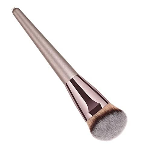 Acivin Professional Angled Foundation Brush Premium Synthetic Kabuki Makeup Brush Bronzer Contour Brush Cosmetic Applicator for Blending Liquid Powder BB Cream Vegan Brochas de Maquillaje