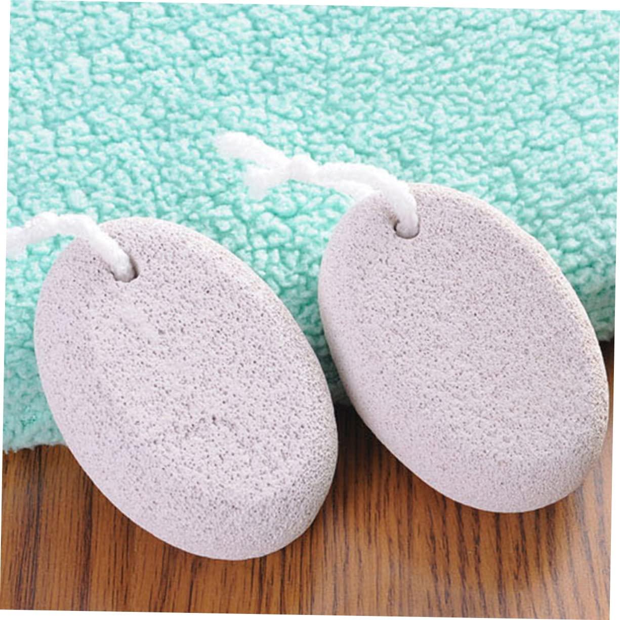 NOLITOY NOLITOY 3pcs Razor Blade Scraper Pedicure Tools for Feet Pumice Stone Foot File Foot Pedicure Tools Pumus Stone Hard Skin File Feet Rasp Remover Foot Rasp Tool Scrubber Clean White