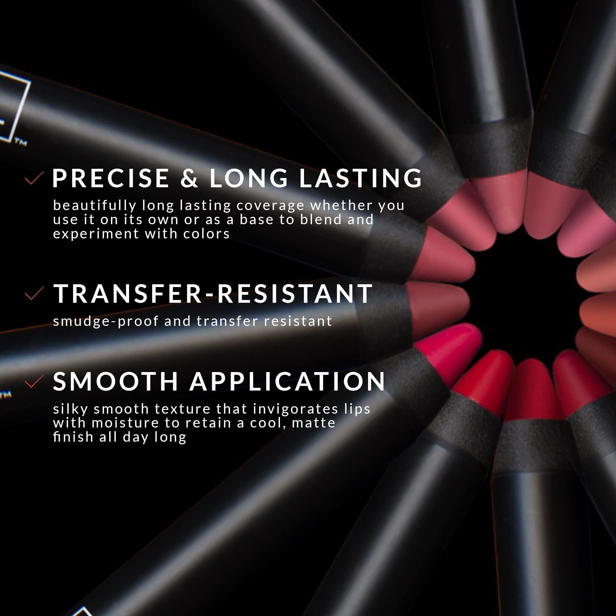 K7L K7L Dark Pink Lipstick Crayon - Matte - Angel Delight