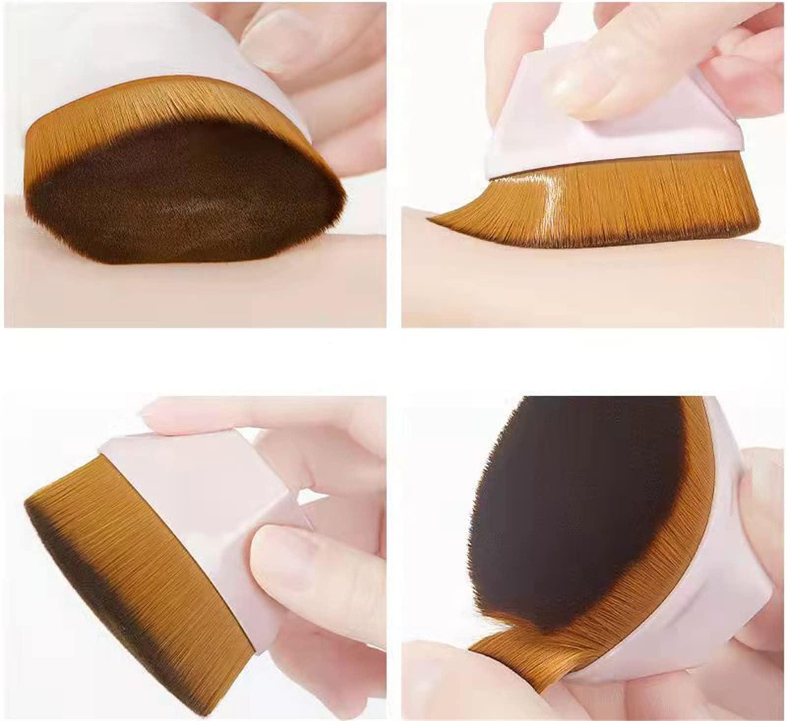 XJLXJH Kabuki Hexagonal Foundation Brush, Flawless Mom Makeup Brush, High-density Seamless Foundation Brush, Foundation Makeup Brush
