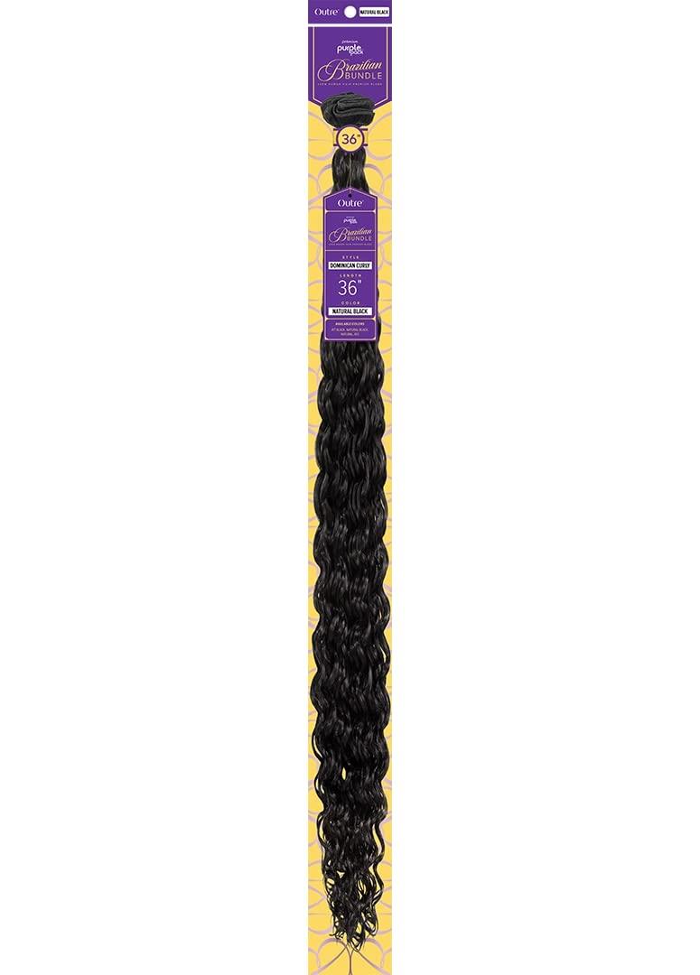 Outre Outre Purple Pack Brazilian Bundle-Single Collection-Dominican Curl 36 (Natural)