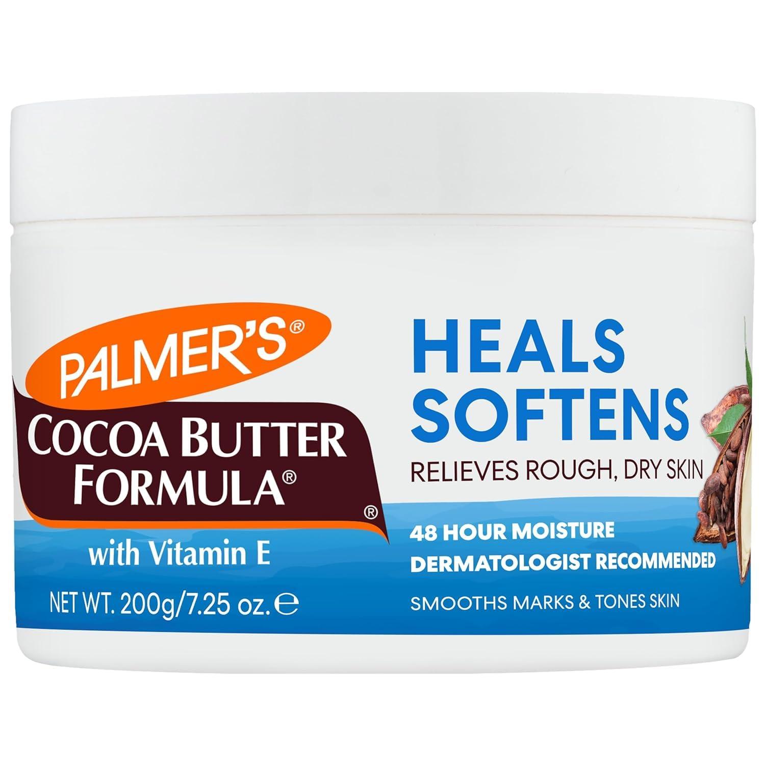 Palmer\'s Palmer\'s Cocoa Butter Skin Therapy Cleansing Facial Oil and Daily Skin Therapy Solid Lotion Bundle, 6.5 and 7.25 Ounce