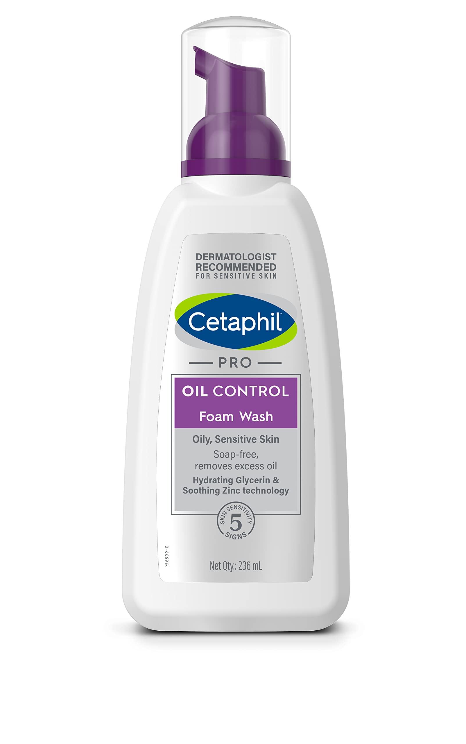 Cetaphil Cetaphil PRO Oil Control Foam Face Wash for Acne & Oily Prone Skin