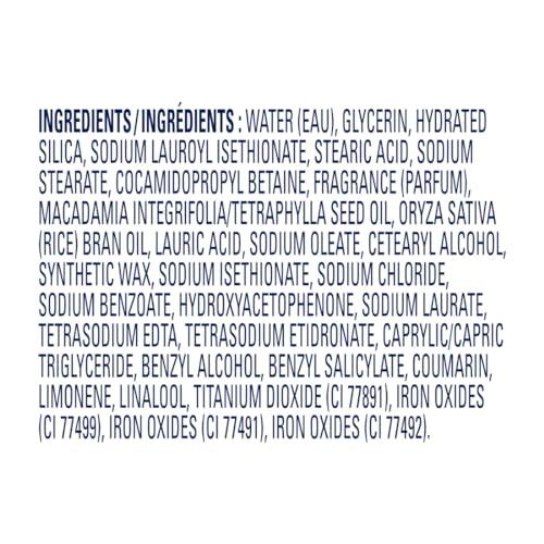 Dove Dove Exfoliating Body Polish Scrub Reveals Visibly Smoother Skin Macadamia & Rice Milk Body Scrub That Nourishes Skin, 10.5 oz, 4 Count