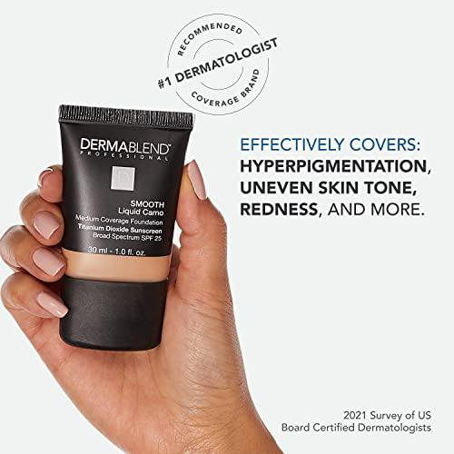 Dermablend Dermablend Smooth Liquid Camo Foundation for Dry Skin with SPF 25, 1 Fl. Oz.
