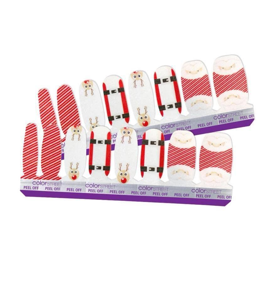 Color Street Bring Your Sleigh Game - Color Street Nail Strips, FDS488