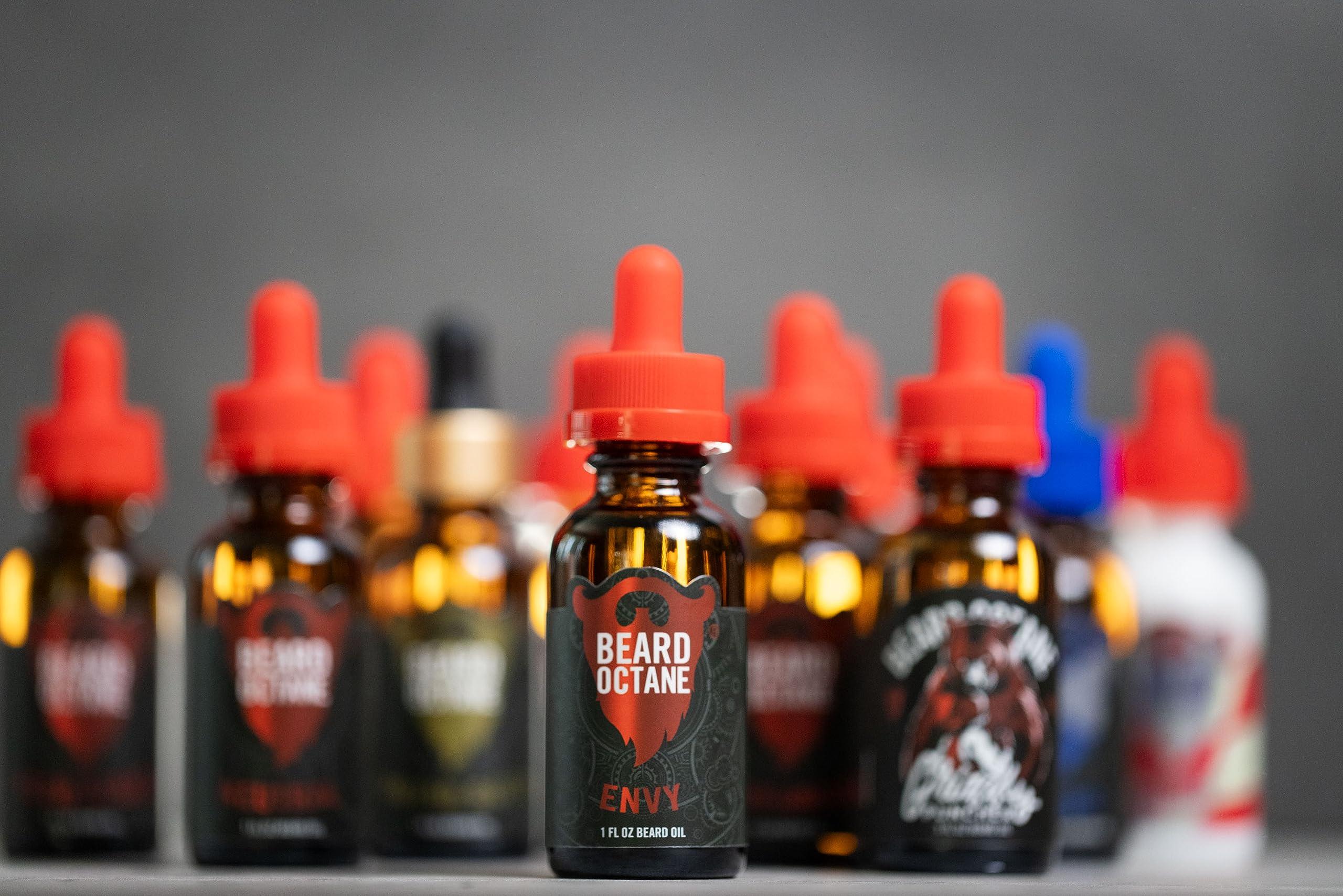 Beard Octane Beard Octane: Liquid Gold - Natural Beard Oil w/Argan Oil - 1 Oz - Promotes Healthy Softer Beards - Made in USA - Premium Handcrafted Beard Care