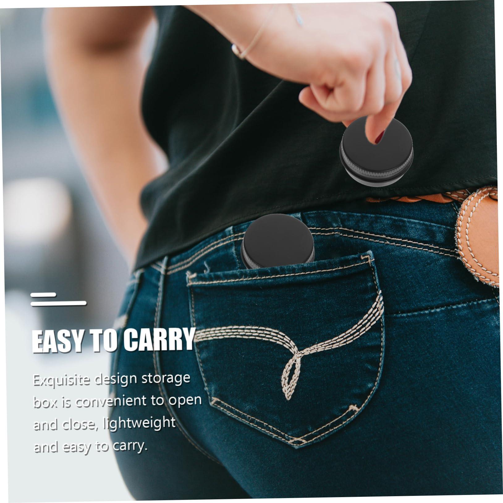 Didiseaon Didiseaon 10 Pcs 15ml Aluminum Cosmetic Containers Empty Aluminum Tin Jars for Samples Creams and Travel Size Beauty Products