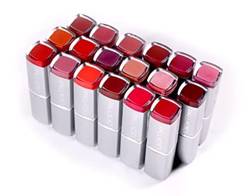 Palladio Palladio Herbal Lipstick, Rich Pigmented and Creamy Lipstick, Infused with Aloe Vera, Chamomile & Ginseng, Prevents Lips from Drying, Combats Fine Lines, Long Lasting Lipstick, Smokey Rose