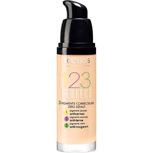 Bourjois Bourjois Fond de Teint 123 Perfect Foundation for Women, 51 Vanille Clair, 1 Ounce