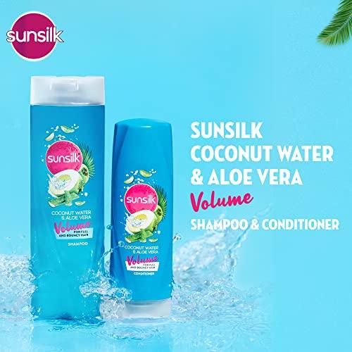sunsilk Sunsilk Coconut Water & Aloe Vera Volume Hair Shampoo, 370 ml