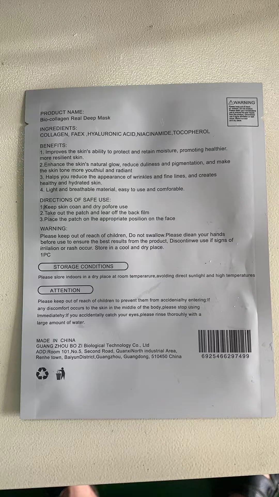 HUA HUA Salt and Pepper Grey Wigs Human Hair for Black Women Glueless Deep Wave Grey Human Hair Wig for Older Women Gray Wigs for Women Human Hair Mixed Bob Wear and Go Glueless Grey Wig