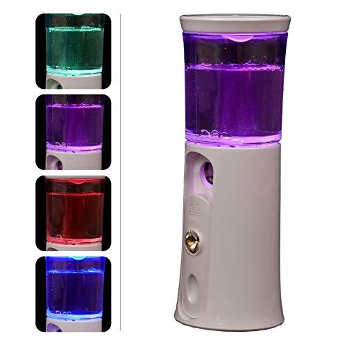 Healifty Healifty Portable Face Steamer Mini Facial Steamer 30ml Handy Facial Facial Mister Portable Moisturizing Mist Sprayer for Face Moisturizing Hydrating Portable