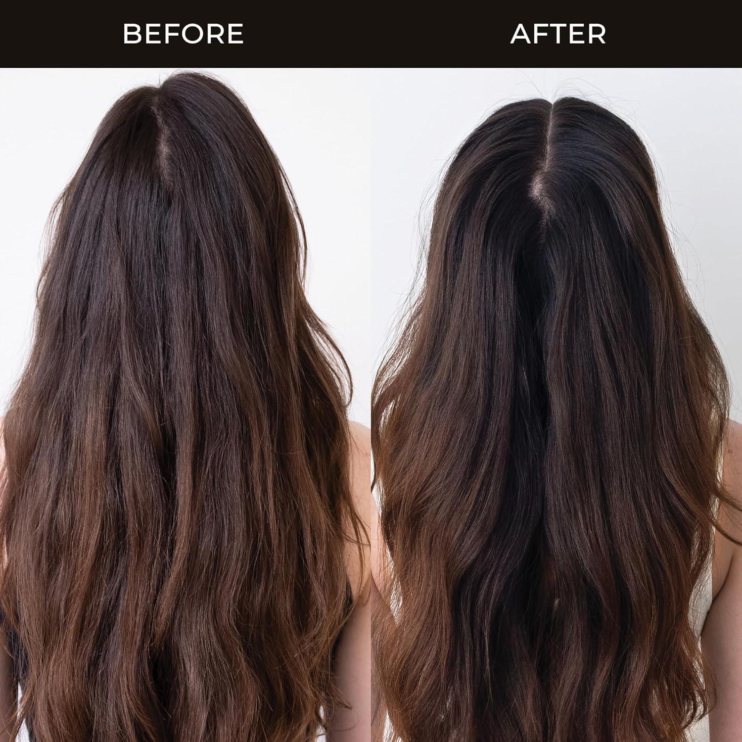 LANZA L\'ANZA Healing Style Smoother Balm, New & Improved Keratin Hair Treatment & Hair Straightener Serum, Heat Protection & Anti Frizz Hair Product, Luxury Hair Care for Curly Frizzy Hair (6.8 Fl Oz)