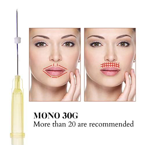 N\W NW Pdo Threads(mono 30G 13mm) For Face Lift/Smooth Mono Screw Whole Body Eye Lift 30G 23G(20pieces) (mono 30G 13mm)
