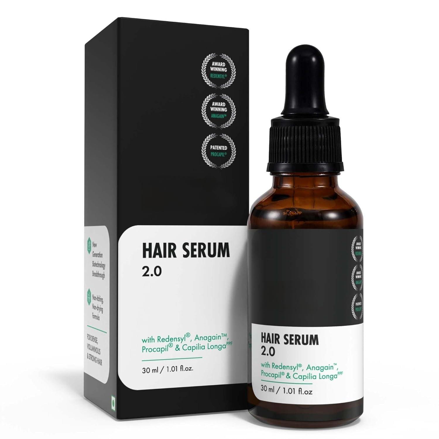 Generic Hair Growth Serum 2.0, 30ml, With Effective Redensyl, Anagain & Procapil