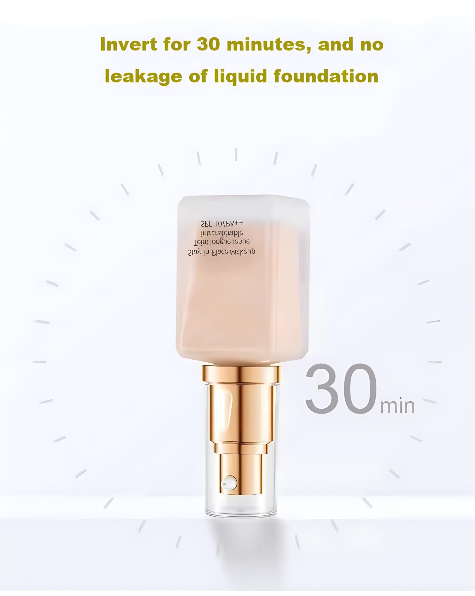 YOFAN 3-Pack Foundation Pump for Double Wear Foundation Golden
