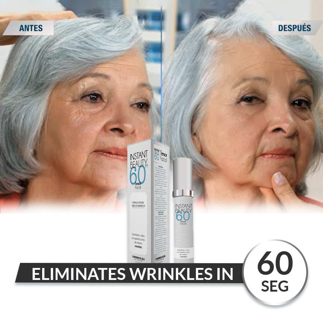 BRANIA Instant Beauty 60" Wrinkle Remover - Face Serum - Wrinkle Eraser - Instantly smooths Wrinkles and Expression Lines